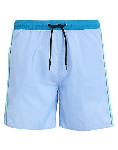 RICHMOND X Swim shorts Light blue 100% Nylon