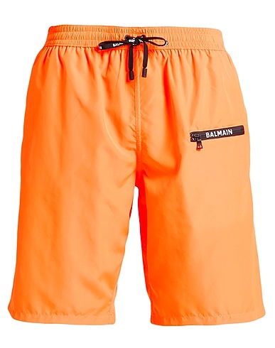 BALMAIN Boxer mare Arancione 100% Poliestere