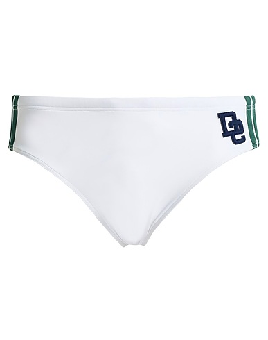 DSQUARED2 Swim briefs BEACHWEAR White 80% Polyamide, 20% Elastane
