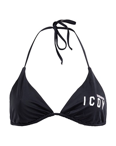 DSQUARED2 Bikini ICON BEACHWEAR Nero 80% Poliammide, 20% Elastan