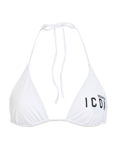 DSQUARED2 Bikini ICON BEACHWEAR Bianco 80% Poliammide, 20% Elastan