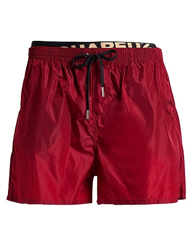 DSQUARED2 Boxer BEACHWEAR Ziegelrot 100% Polyamid