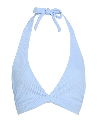 GANNI Bikini Sky blue 92% Recycled polyamide, 8% Elastane