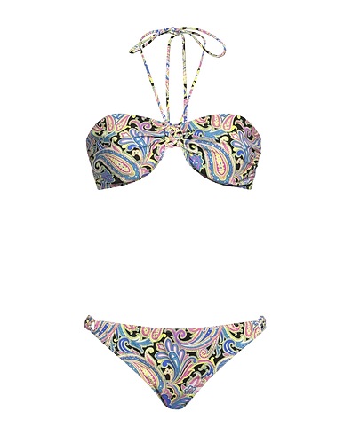 ETRO Bikini Black 72% Nylon, 28% Elastane