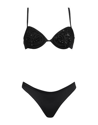 TWINSET Bikini U&B Black 87% Polyamide, 13% Elastane, Polyester