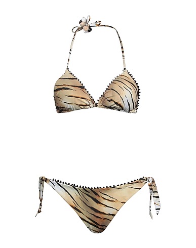 TWINSET Bikini Khaki 85% Polyamide, 15% Elastane, Cotton