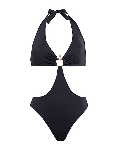 JUST CAVALLI One-piece swimsuits Black 82% Polyester, 18% Elastane