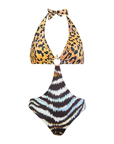 JUST CAVALLI One-piece swimsuits Black 82% Polyester, 18% Elastane