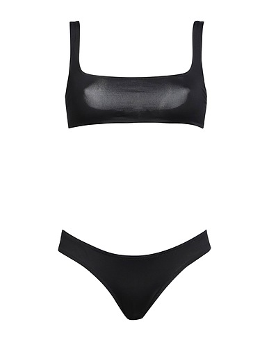 LAURA URBINATI Bikini Black 90% Polyamide, 10% Elastane