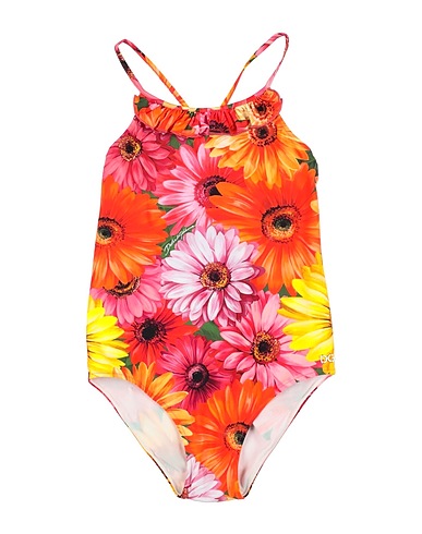 DOLCE&GABBANA One-piece swimsuits Orange 73% Polyamide, 27% Elastane