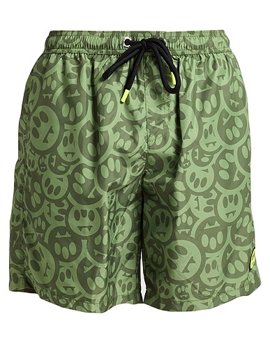 BARROW Swim shorts Military green 100% Polyester