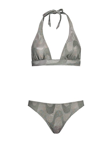 M MISSONI Bikini Military green 39% Cotton, 37% Viscose, 13% Metallic fiber, 11% Polyamide