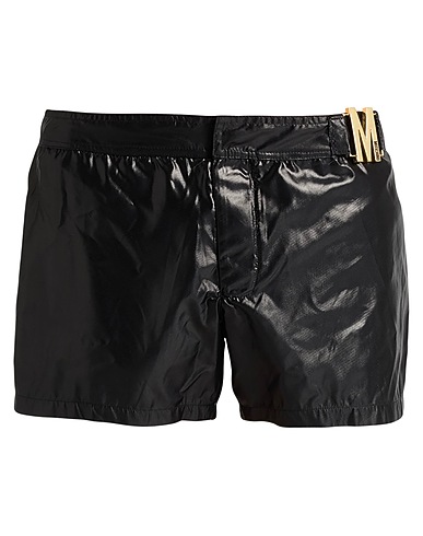 MOSCHINO Swim shorts Black 100% Polyester