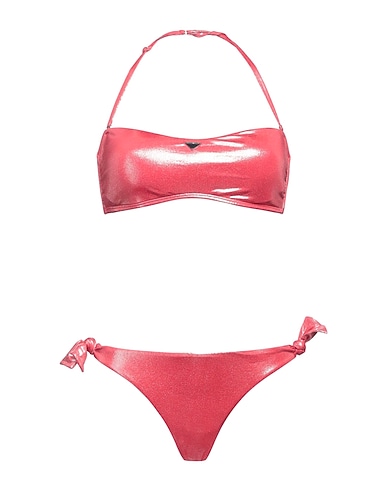 EMPORIO ARMANI Bikini SWIMWEAR Salmon pink 92% Polyester, 8% Elastane