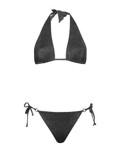EMPORIO ARMANI Bikini SWIMWEAR Nero 71% Poliammide, 19% Fibra di metallo, 10% Elastan