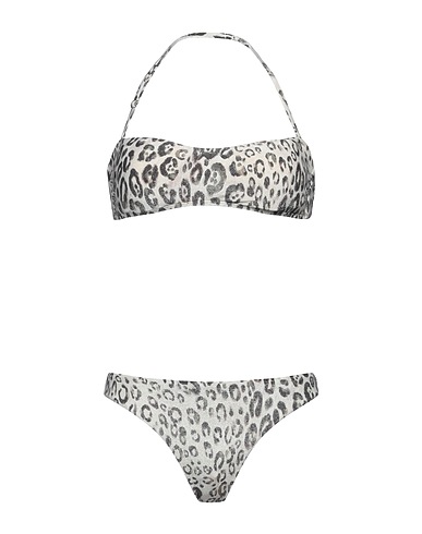 EMPORIO ARMANI Bikini SWIMWEAR Ivory 71% Polyamide, 19% Metallic fiber, 10% Elastane