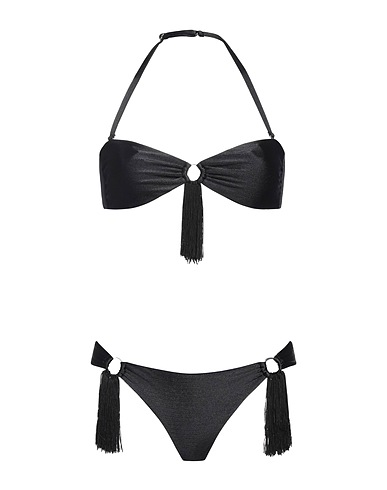 EMPORIO ARMANI Bikini SWIMWEAR Black 82% Polyamide, 18% Elastane