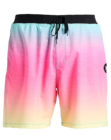 HURLEY Boxer mare Fucsia 80% Poliestere riciclato, 20% Elastan