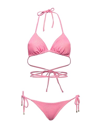 MISS BIKINI LUXE Bikini Pink 75% Polyamide, 13% Elastic fibres, 12% Metallic fiber