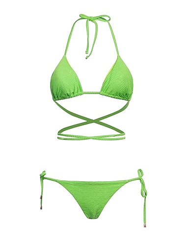 MISS BIKINI LUXE Bikini Verde lime 75% Poliammide, 13% Fibre elastiche, 12% Fibra di metallo