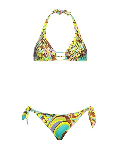 MISS BIKINI LUXE Bikini Lime green 88% Polyamide, 12% Elastic fibres