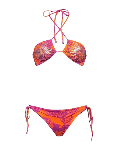 MISS BIKINI LUXE Bikini Orange 88% Polyamide, 12% Elastic fibres