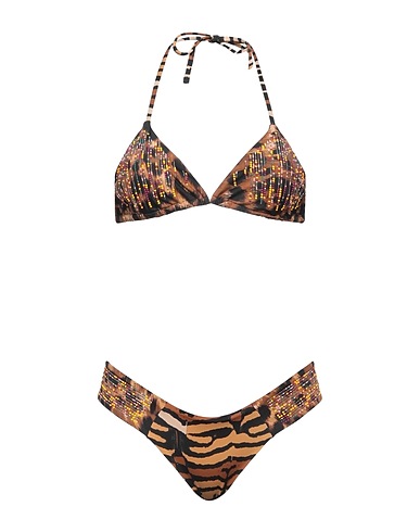MISS BIKINI LUXE Bikini Braun 88% Polyamid, 12% Elastische Fasern
