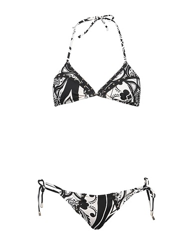 MISS BIKINI LUXE Bikinis NERO 88% Polyamide, 12% Elastic fibres