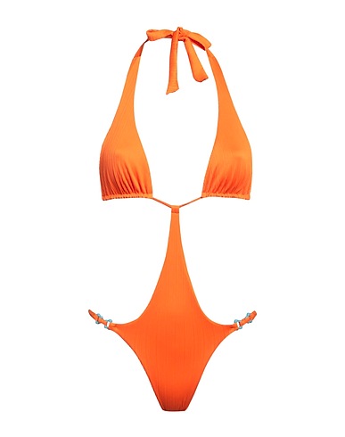 FRANKIES BIKINIS One-piece swimsuits Orange 77% Nylon, 23% Elastane