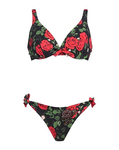 TWINSET Bikini Red 85% Polyamide, 15% Elastane