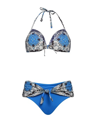 TWINSET Bikini U&B Blue 85% Polyamide, 15% Elastane