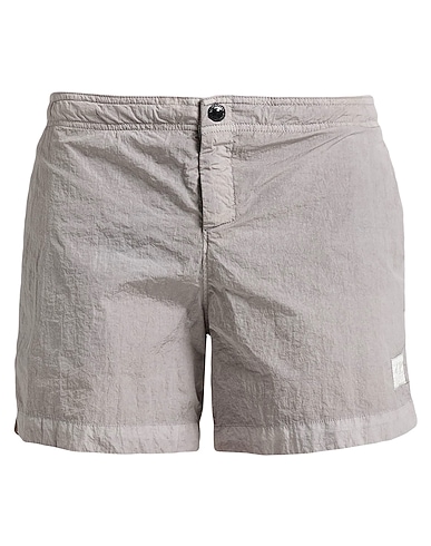 C.P. COMPANY Swim shorts Grey 100% Polyamide, Cotton