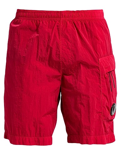C.P. COMPANY Swim shorts Garnet 100% Polyamide, Cotton