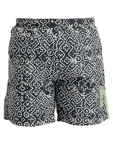C.P. COMPANY Swim shorts Charcoal 100% Polyamide