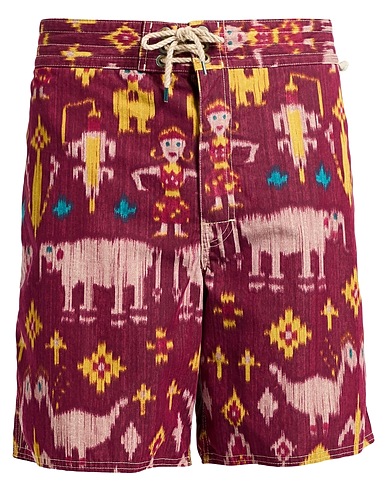 POLO RALPH LAUREN Swim shorts 75% Cotton, 25% Nylon