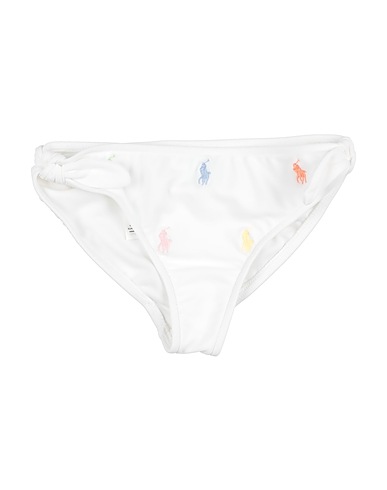 POLO RALPH LAUREN Bikini SWIMWEAR BRIEF White 81% Recycled nylon, 19% Elastane