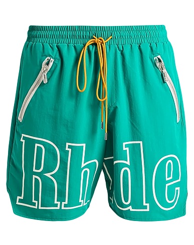 RHUDE Boxer Grün 100% Nylon