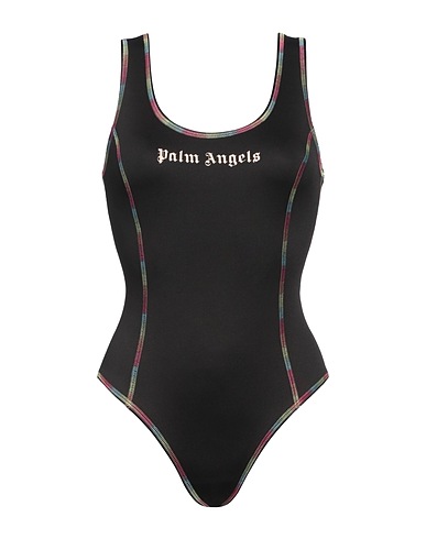 PALM ANGELS Swimwear Black 100% Polyester, Elastane