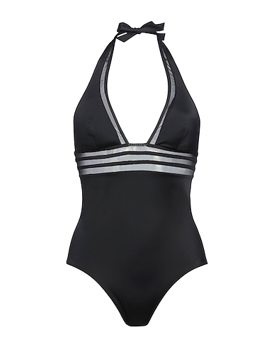 LA PERLA One-piece swimsuits Black 72% Polyamide, 28% Elastane