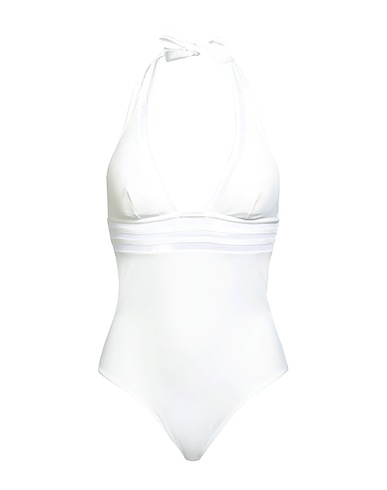 LA PERLA One-piece swimsuits White 72% Polyamide, 28% Elastane