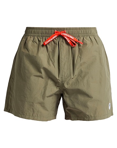 NORTH SAILS Swim shorts Military green 52% Cotton, 48% Nylon