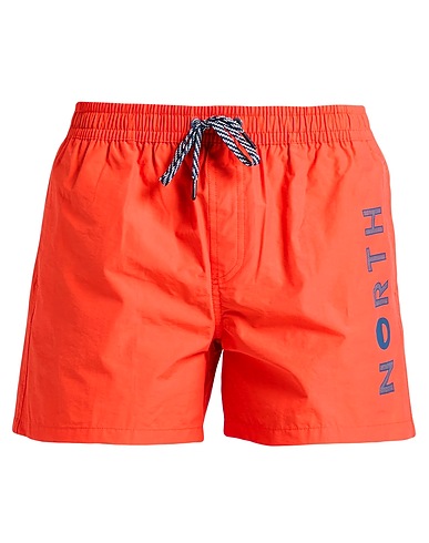 NORTH SAILS Swim shorts Tomato red 52% Cotton, 48% Nylon