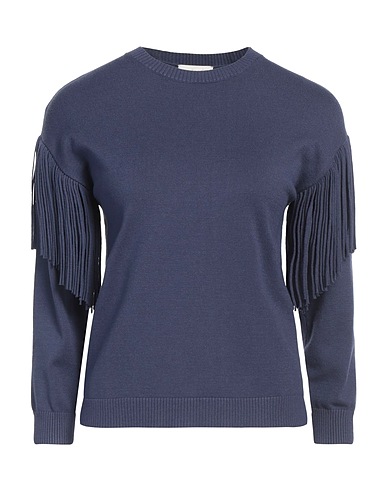 MARELLA Jumper MONOCHROME Navy blue 72% Viscose, 28% Polyester
