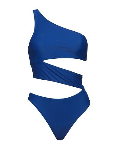 MOSCHINO One-piece swimsuits SWIM Blue 80% Polyamide, 20% Elastane