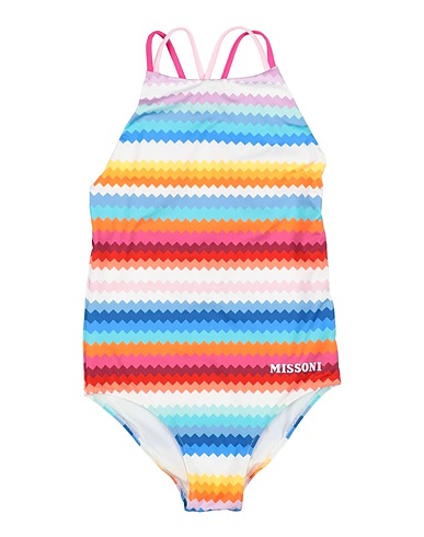 MISSONI KIDS Costume intero Bianco 78% Poliestere, 22% Elastan