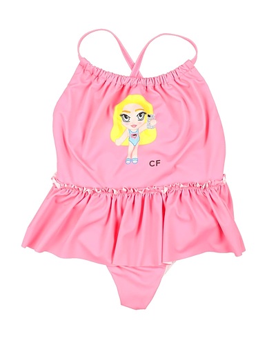 CHIARA FERRAGNI Badeanzug Rosa 88% Polyester, 12% Elastan