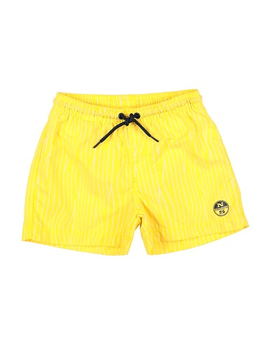 NORTH SAILS Swim shorts Yellow 100% Polyamide