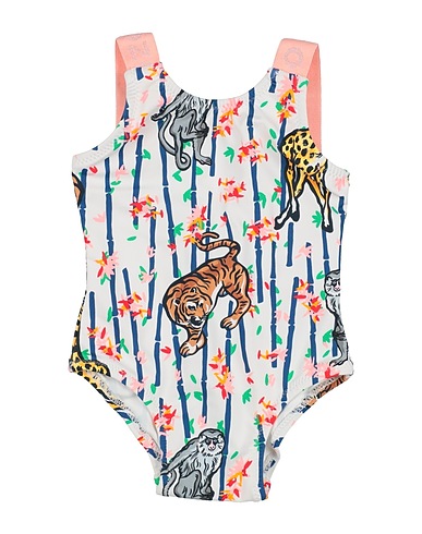 KENZO KIDS One-piece swimsuits White 85% Polyamide, 15% Elastane