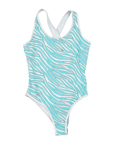 MICHAEL KORS KIDS One-piece swimsuits Turquoise 78% Polyamide, 22% Elastane