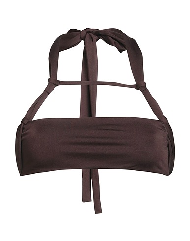 JACQUEMUS Bikini Chocolate brown 84% Recycled polyester, 16% Elastane
